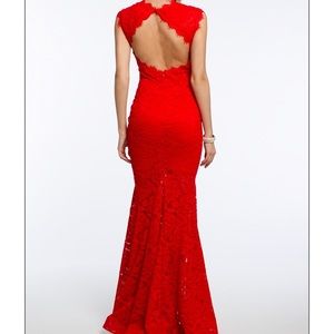 Red prom dress